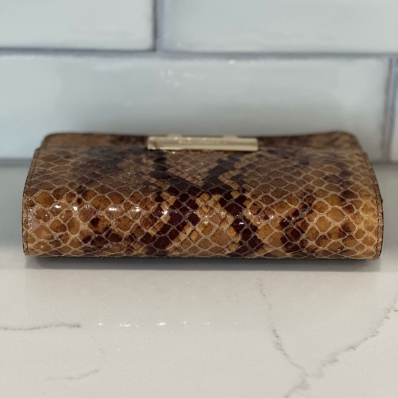 Michael Kors - Snakeskin style Leather - Mini Crossbody Handbag - Picture 6 of 9